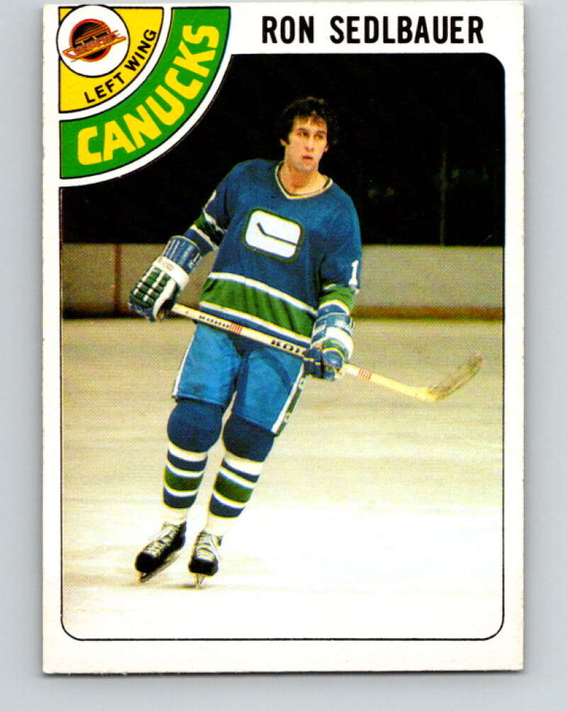 1978-79 O-Pee-Chee #139 Ron Sedlbauer  Vancouver Canucks  V22863