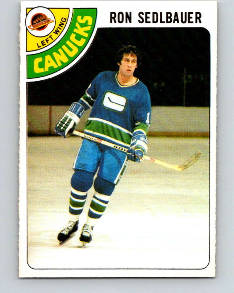1978-79 O-Pee-Chee #139 Ron Sedlbauer  Vancouver Canucks  V22865