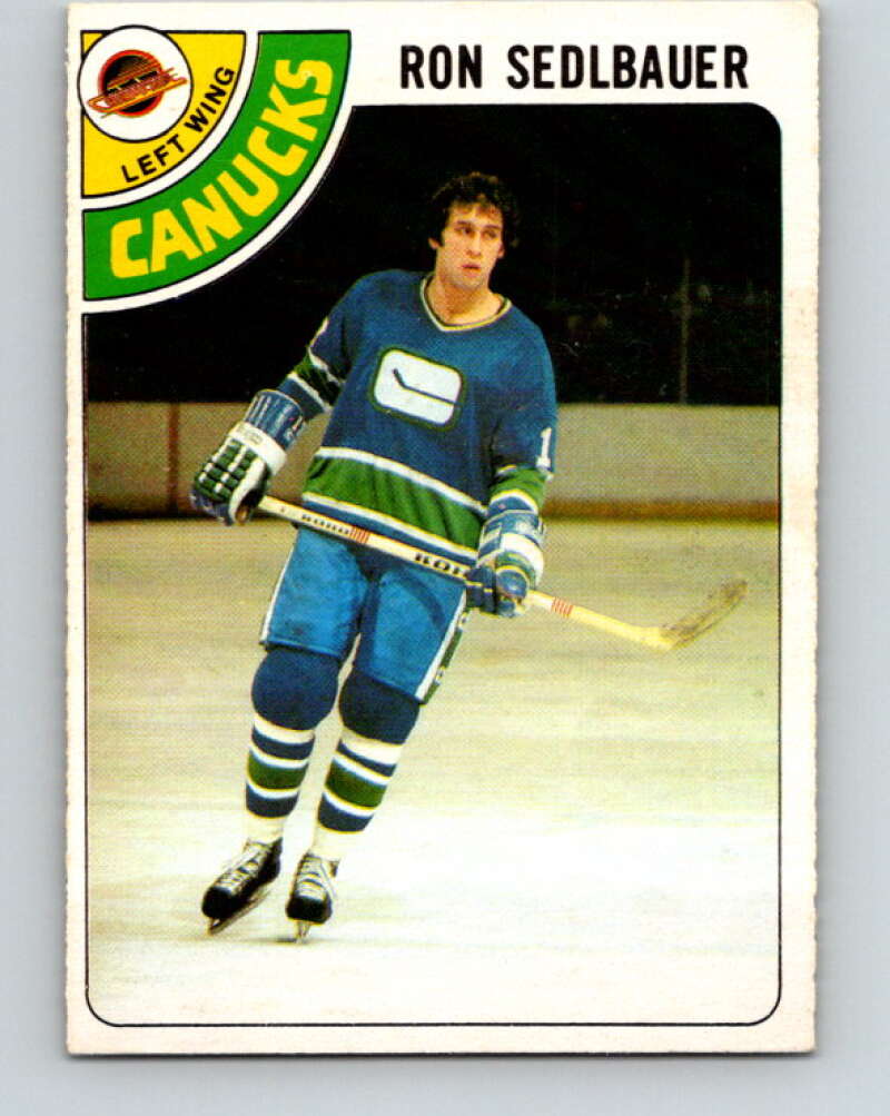 1978-79 O-Pee-Chee #139 Ron Sedlbauer  Vancouver Canucks  V22867