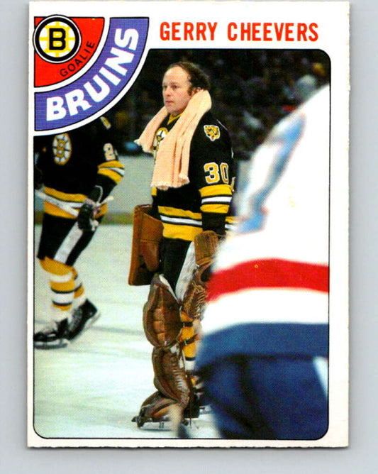1978-79 O-Pee-Chee #140 Gerry Cheevers  Boston Bruins  V22876