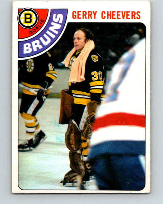 1978-79 O-Pee-Chee #140 Gerry Cheevers  Boston Bruins  V22877