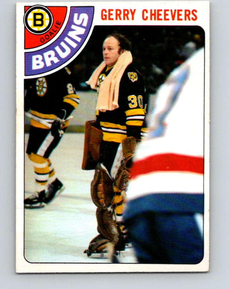 1978-79 O-Pee-Chee #140 Gerry Cheevers  Boston Bruins  V22878
