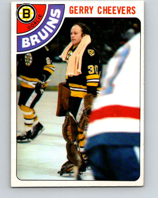 1978-79 O-Pee-Chee #140 Gerry Cheevers  Boston Bruins  V22878