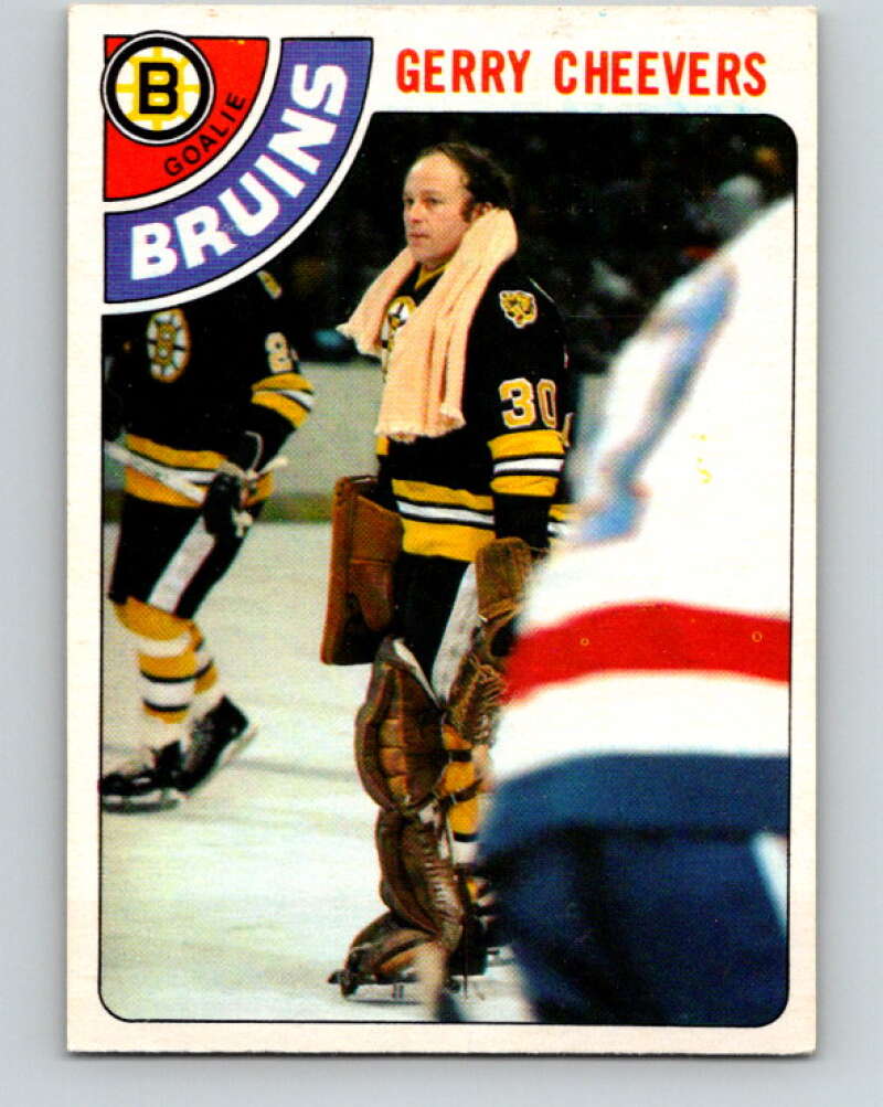 1978-79 O-Pee-Chee #140 Gerry Cheevers  Boston Bruins  V22879
