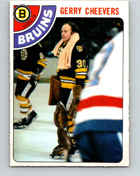1978-79 O-Pee-Chee #140 Gerry Cheevers  Boston Bruins  V22882