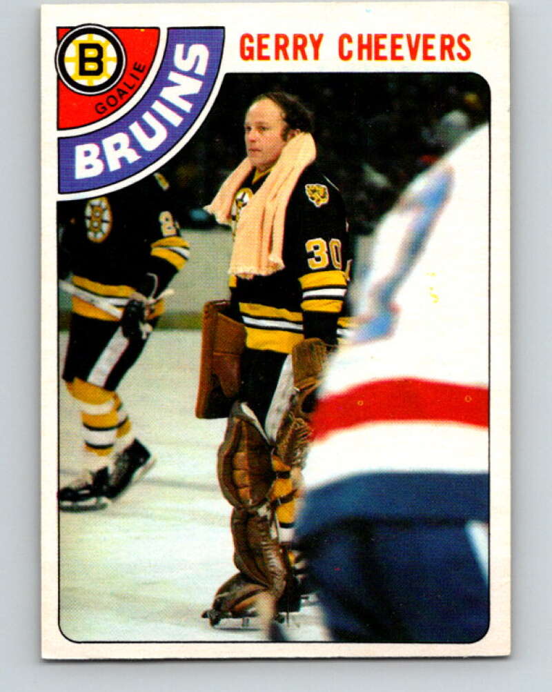1978-79 O-Pee-Chee #140 Gerry Cheevers  Boston Bruins  V22885
