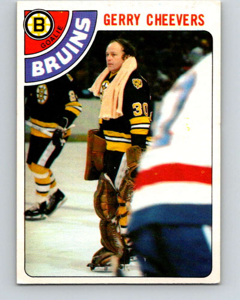 1978-79 O-Pee-Chee #140 Gerry Cheevers  Boston Bruins  V22886