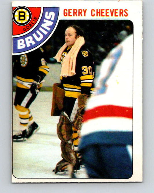 1978-79 O-Pee-Chee #140 Gerry Cheevers  Boston Bruins  V22888