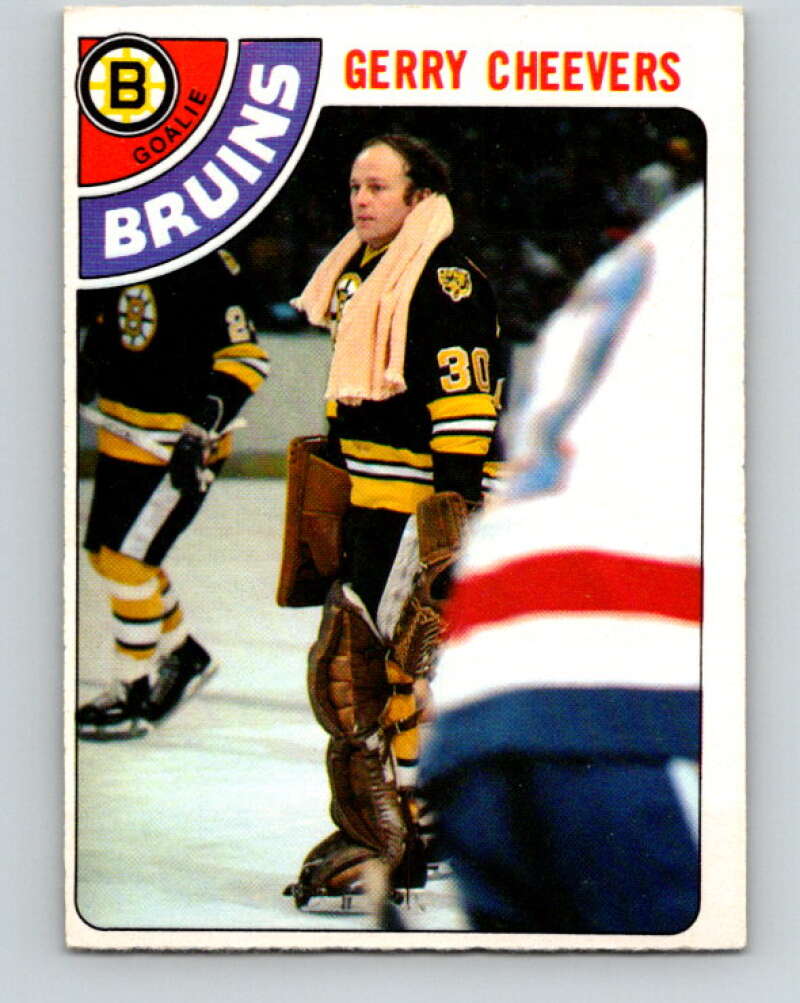 1978-79 O-Pee-Chee #140 Gerry Cheevers  Boston Bruins  V22890
