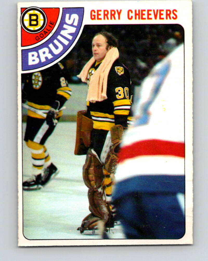 1978-79 O-Pee-Chee #140 Gerry Cheevers  Boston Bruins  V22892