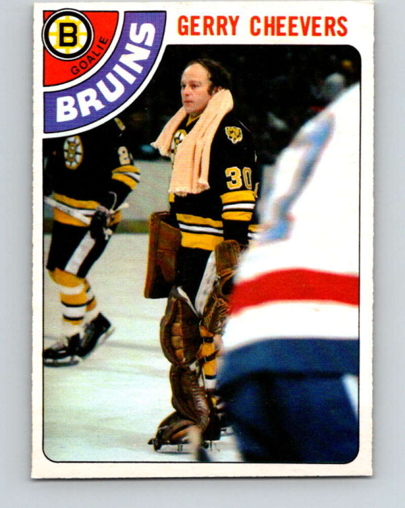 1978-79 O-Pee-Chee #140 Gerry Cheevers  Boston Bruins  V22893