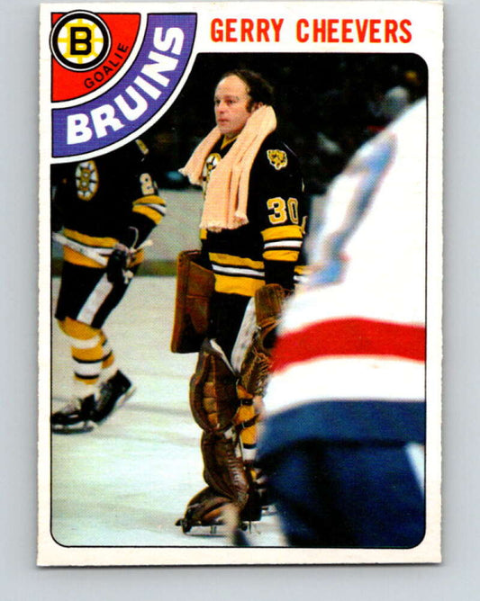 1978-79 O-Pee-Chee #140 Gerry Cheevers  Boston Bruins  V22893