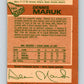1978-79 O-Pee-Chee #141 Dennis Maruk  Washington Capitals  V22899