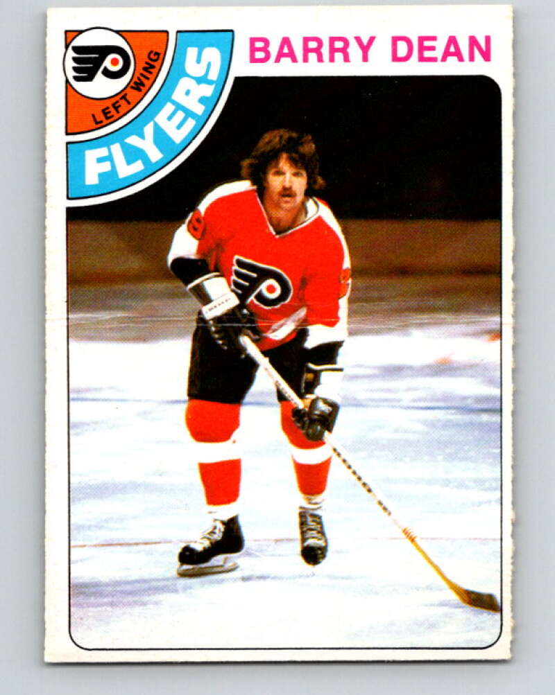 1978-79 O-Pee-Chee #142 Barry Dean  Philadelphia Flyers  V22919
