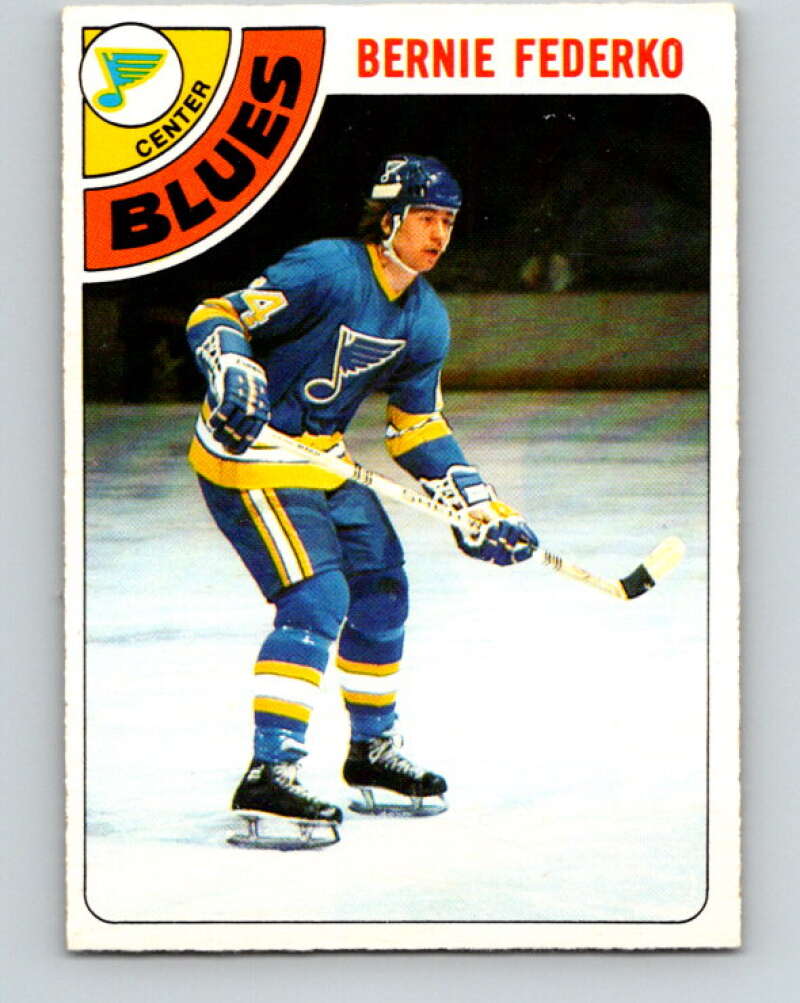 1978-79 O-Pee-Chee #143 Bernie Federko RC Rookie Blues  V22931