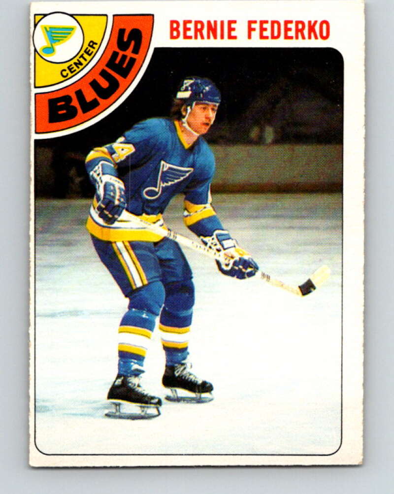 1978-79 O-Pee-Chee #143 Bernie Federko RC Rookie Blues  V22932