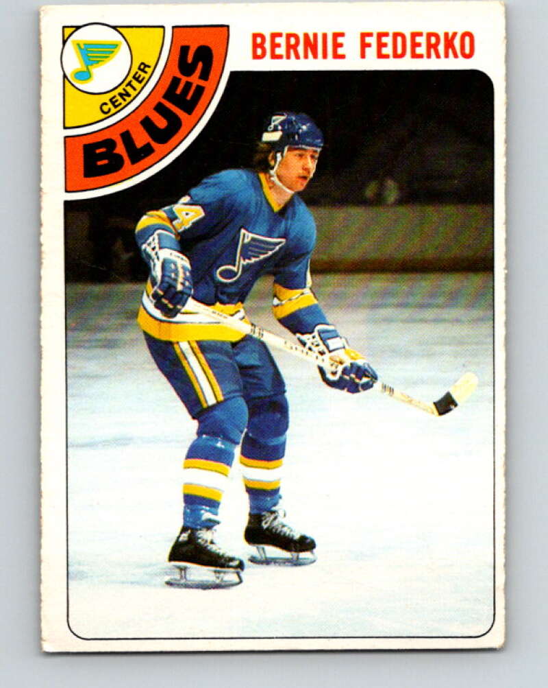 1978-79 O-Pee-Chee #143 Bernie Federko RC Rookie Blues  V22933