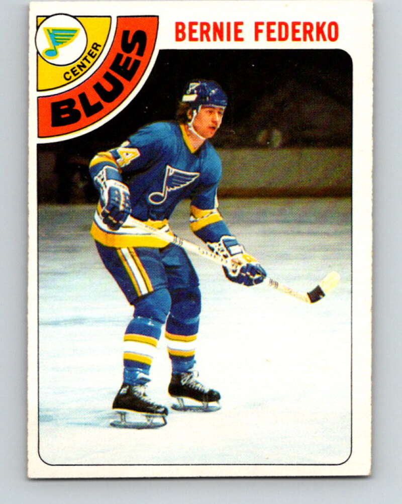 1978-79 O-Pee-Chee #143 Bernie Federko RC Rookie Blues  V22934