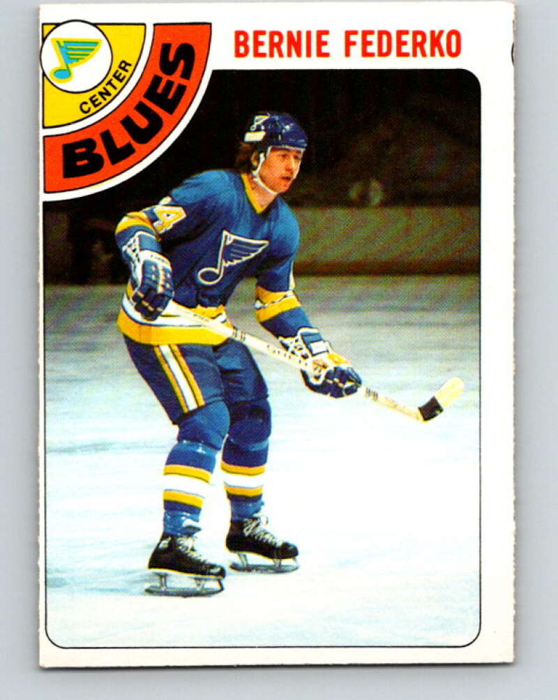 1978-79 O-Pee-Chee #143 Bernie Federko RC Rookie Blues  V22935