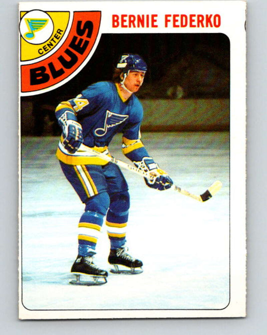 1978-79 O-Pee-Chee #143 Bernie Federko RC Rookie Blues  V22935