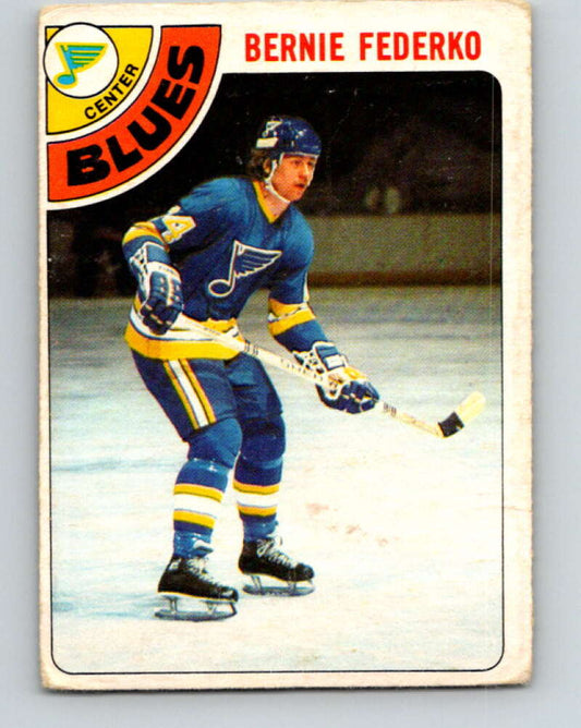 1978-79 O-Pee-Chee #143 Bernie Federko RC Rookie Blues  V22936