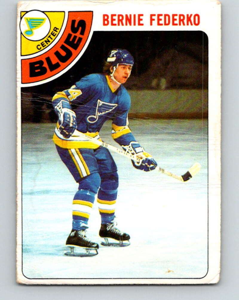 1978-79 O-Pee-Chee #143 Bernie Federko RC Rookie Blues  V22937