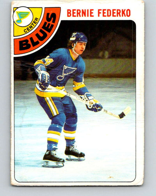 1978-79 O-Pee-Chee #143 Bernie Federko RC Rookie Blues  V22937