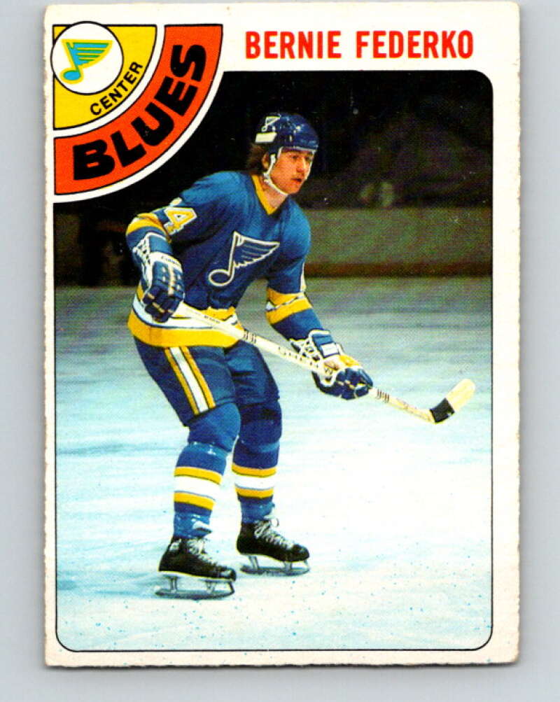 1978-79 O-Pee-Chee #143 Bernie Federko RC Rookie Blues  V22938