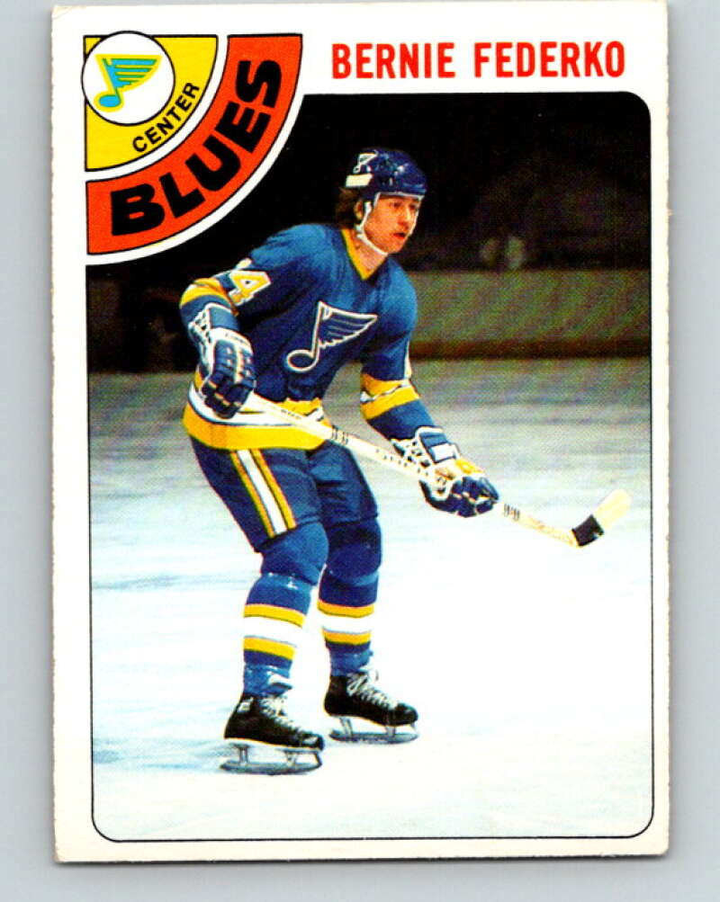 1978-79 O-Pee-Chee #143 Bernie Federko RC Rookie Blues  V22939
