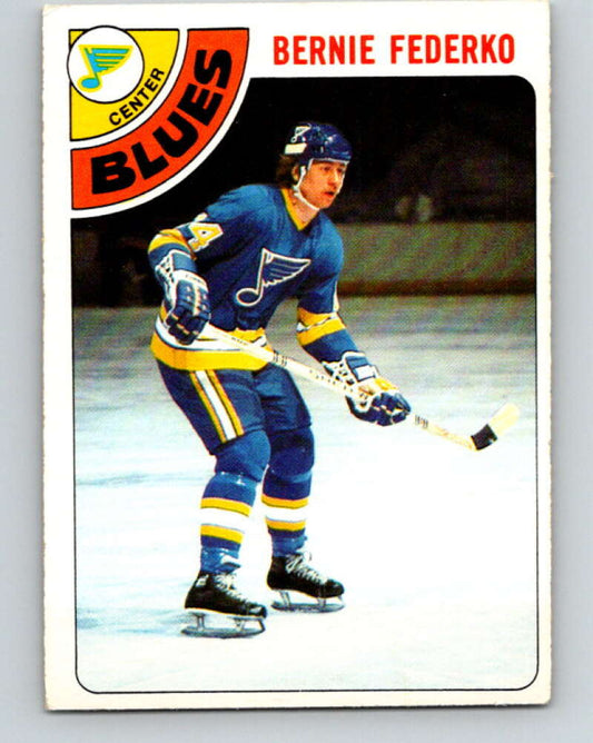1978-79 O-Pee-Chee #143 Bernie Federko RC Rookie Blues  V22939