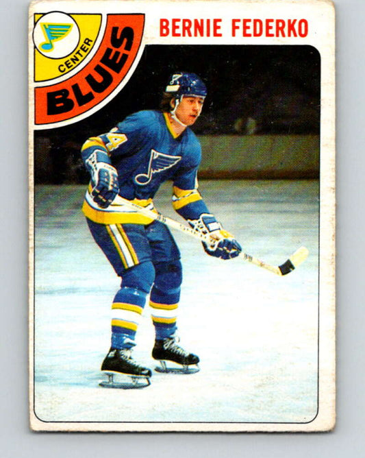 1978-79 O-Pee-Chee #143 Bernie Federko RC Rookie Blues  V22940