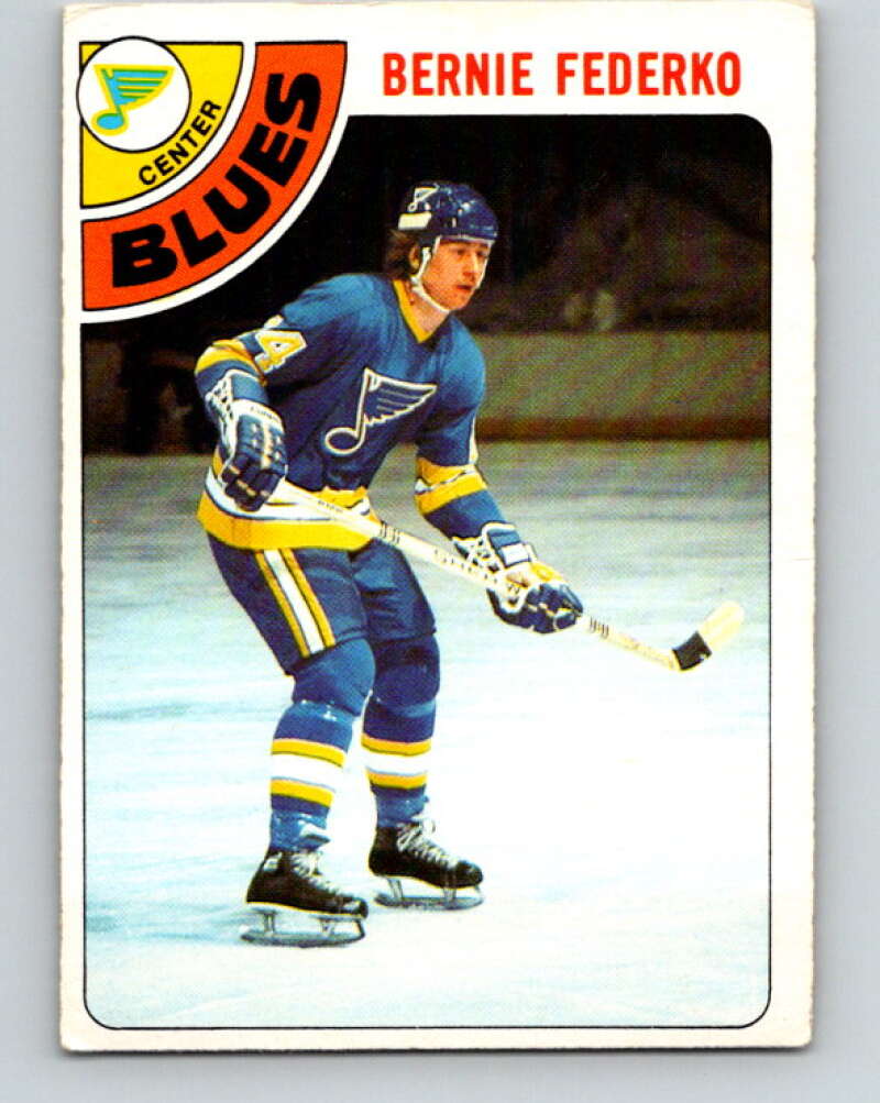 1978-79 O-Pee-Chee #143 Bernie Federko RC Rookie Blues  V22941