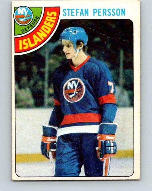 1978-79 O-Pee-Chee #144 Stefan Persson  RC Rookie Islanders  V22943
