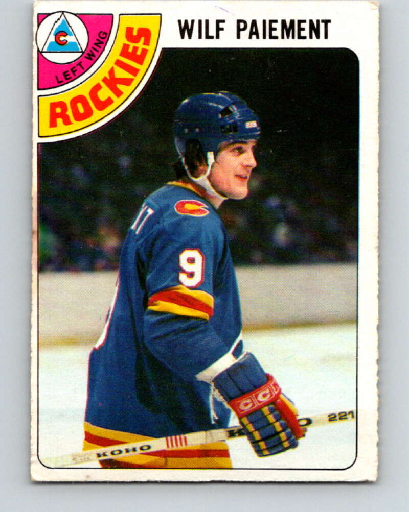 1978-79 O-Pee-Chee #145 Wilf Paiement  Colorado Rockies  V22950