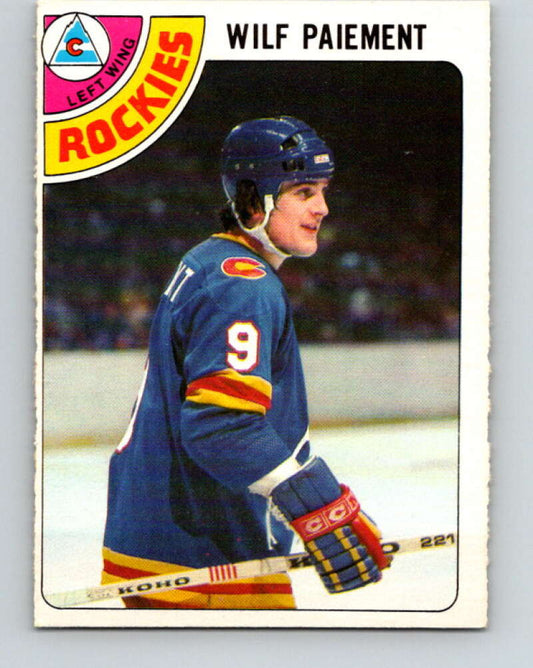 1978-79 O-Pee-Chee #145 Wilf Paiement  Colorado Rockies  V22952