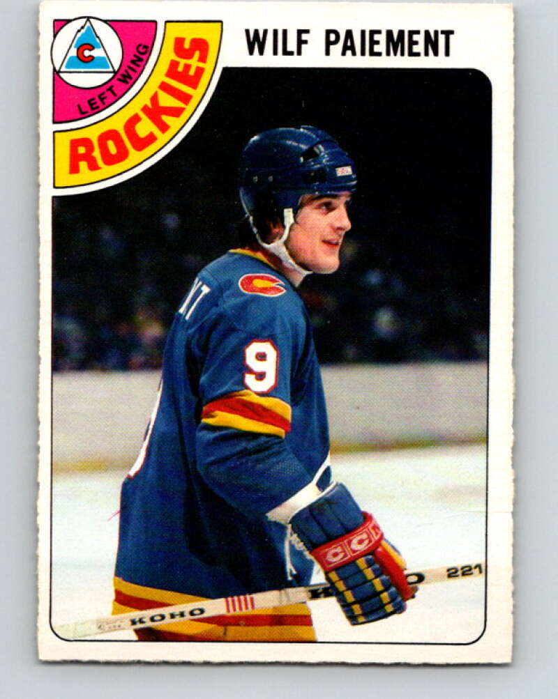 1978-79 O-Pee-Chee #145 Wilf Paiement  Colorado Rockies  V22954