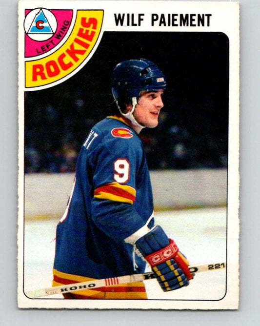 1978-79 O-Pee-Chee #145 Wilf Paiement  Colorado Rockies  V22954