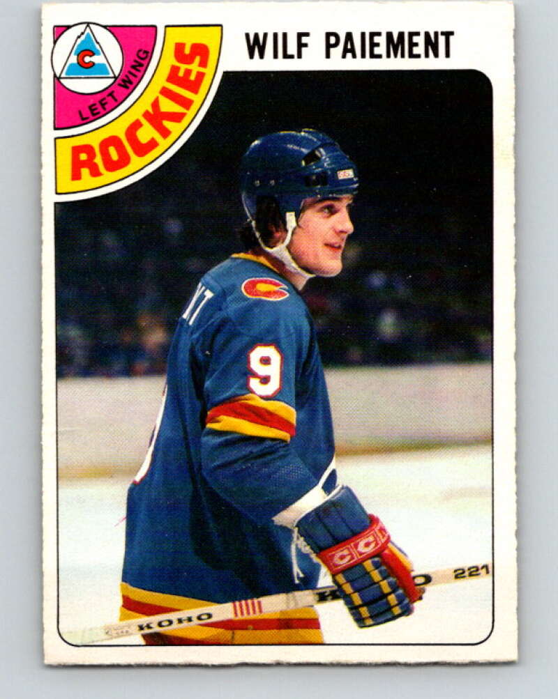 1978-79 O-Pee-Chee #145 Wilf Paiement  Colorado Rockies  V22955