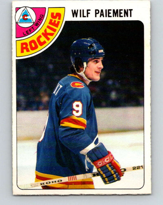 1978-79 O-Pee-Chee #145 Wilf Paiement  Colorado Rockies  V22955