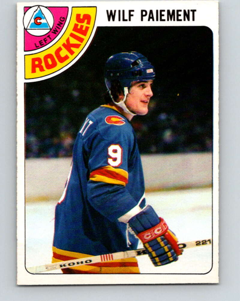 1978-79 O-Pee-Chee #145 Wilf Paiement  Colorado Rockies  V22956