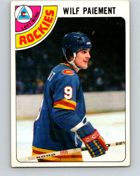 1978-79 O-Pee-Chee #145 Wilf Paiement  Colorado Rockies  V22959