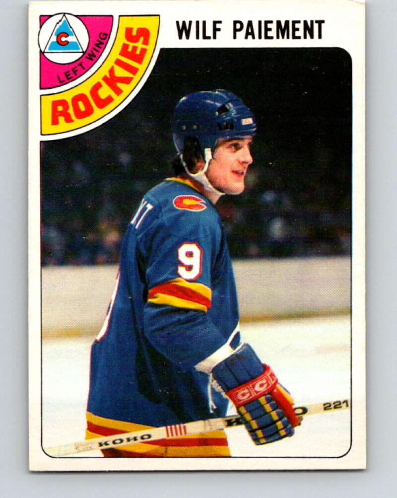 1978-79 O-Pee-Chee #145 Wilf Paiement  Colorado Rockies  V22960