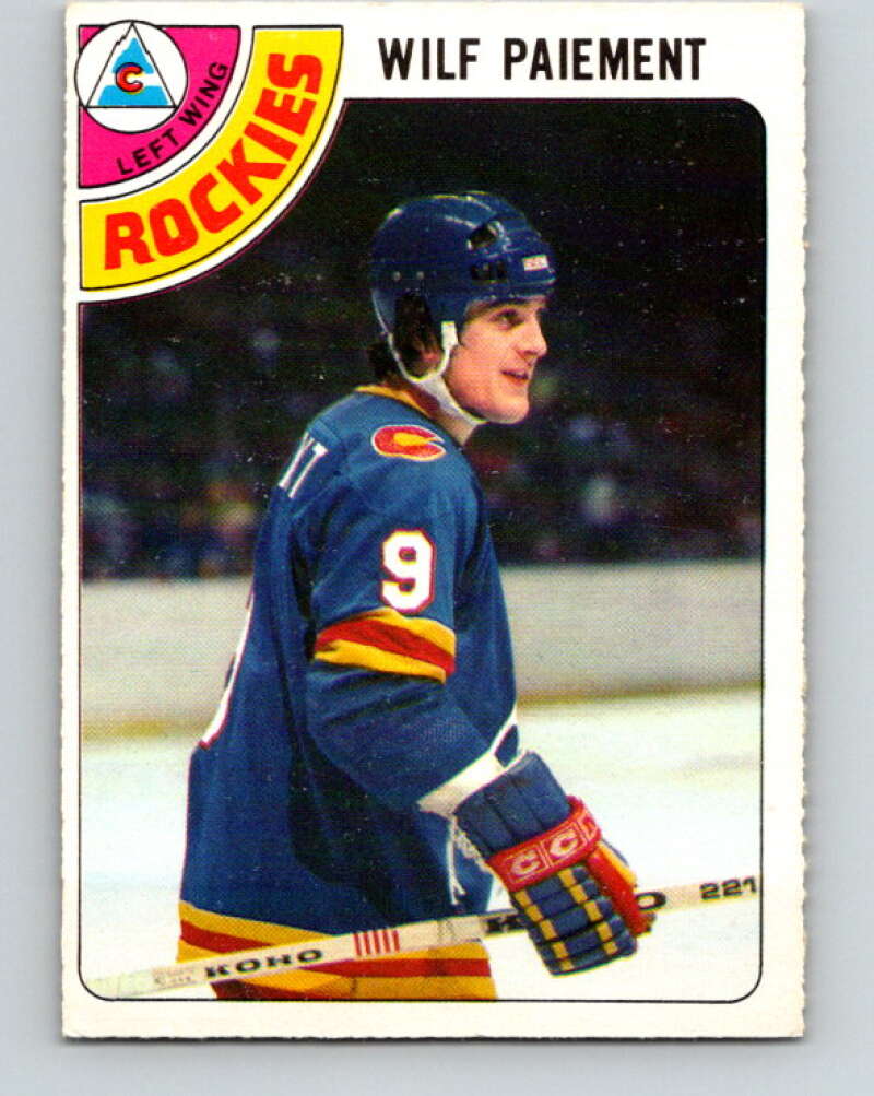 1978-79 O-Pee-Chee #145 Wilf Paiement  Colorado Rockies  V22961