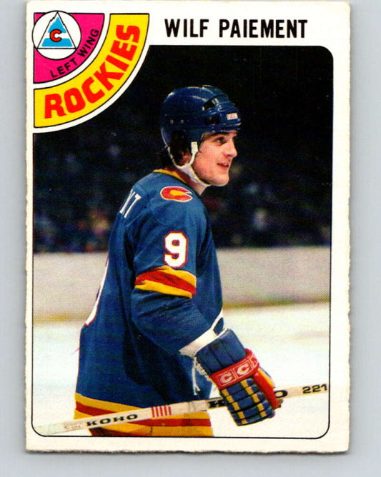1978-79 O-Pee-Chee #145 Wilf Paiement  Colorado Rockies  V22963