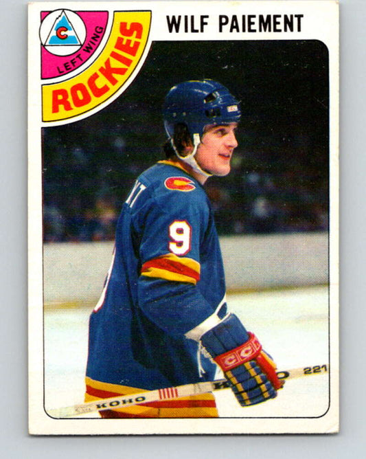 1978-79 O-Pee-Chee #145 Wilf Paiement  Colorado Rockies  V22964
