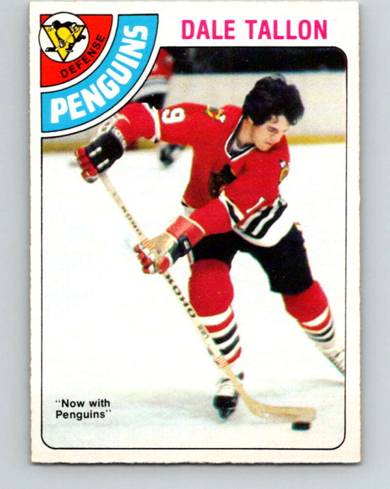 1978-79 O-Pee-Chee #146 Dale Tallon  Pittsburgh Penguins  V22966