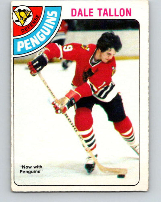 1978-79 O-Pee-Chee #146 Dale Tallon  Pittsburgh Penguins  V22968