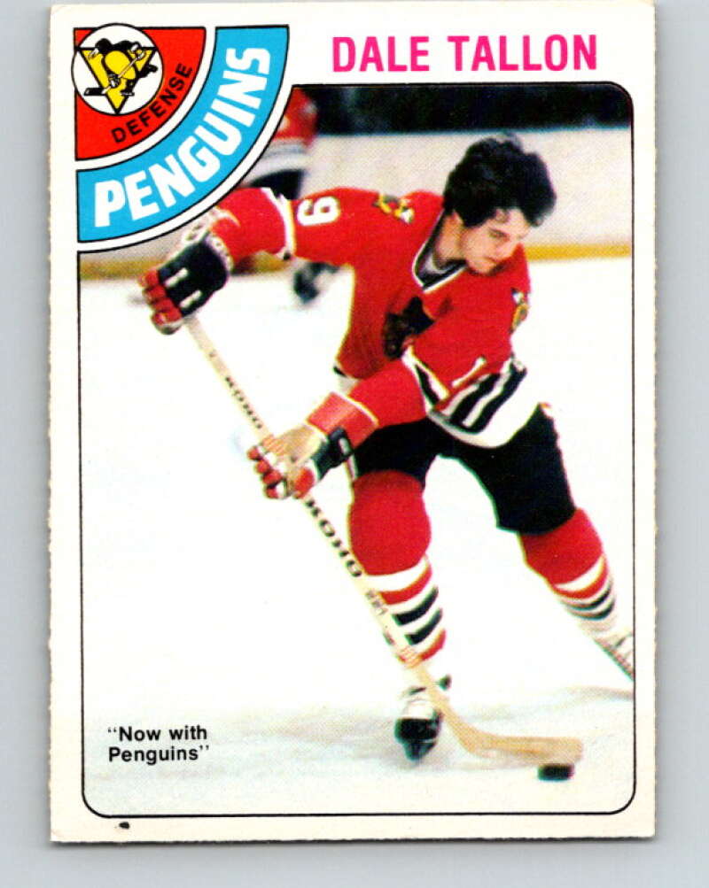 1978-79 O-Pee-Chee #146 Dale Tallon  Pittsburgh Penguins  V22971