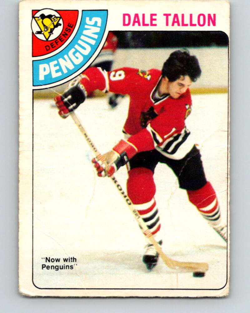 1978-79 O-Pee-Chee #146 Dale Tallon  Pittsburgh Penguins  V22972