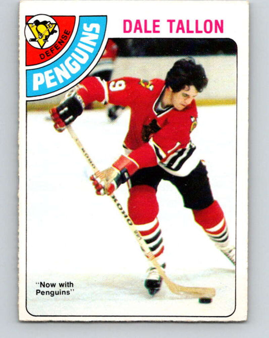 1978-79 O-Pee-Chee #146 Dale Tallon  Pittsburgh Penguins  V22973